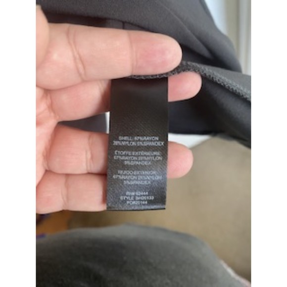 NICOLE MILLER BLACK DRESS, SZ L - Picture 5 of 9